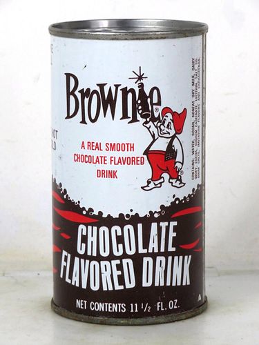 1967 Brownie Chocolate Drink Doraville Georgia 12oz Juice Top Can 