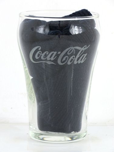1936 Coca-Cola 4 Inch Tall Etched Drinking Glass 