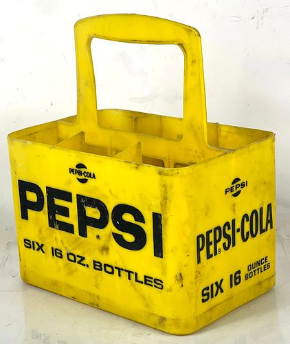 1968 Pepsi-Cola Plastic Returnable Bottle Crate 