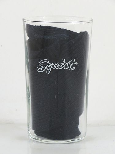 1955 Squirt Soda 4¼ Inch Tall ACL Drinking Glass 