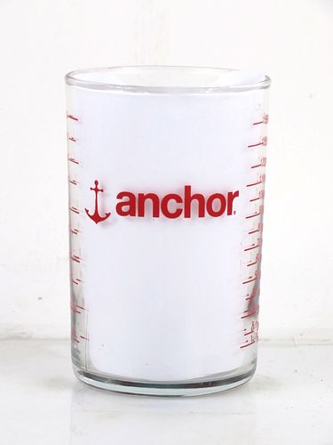 1965 Anchor Graduated Measuring 3½ Inch Tall ACL Drinking Glass 