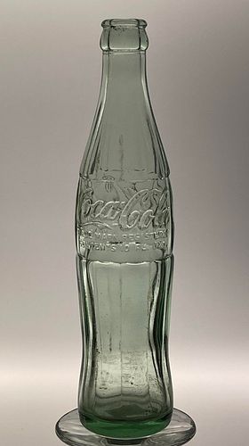 1949 Coca Cola Hobbleskirt Returnable 10oz Embossed Bottle 