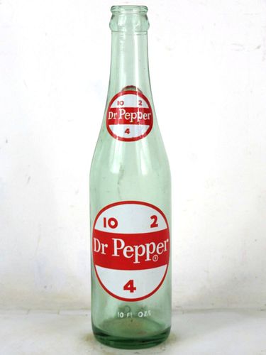 1969 Dr. Pepper Returnable 10oz ACL Bottle 