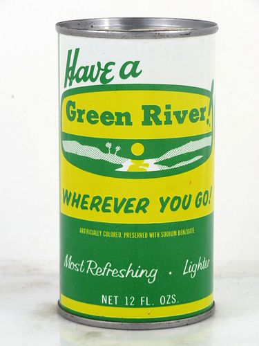 1972 Green River Chicago Illinois 12oz Juice Top Can 