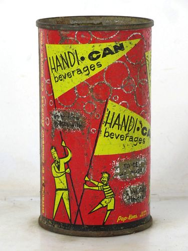 1960 Handi-Can Beverages Denver Colorado 12oz Flat Top Can 