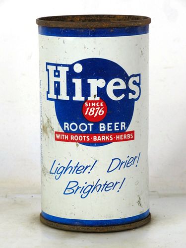 1960 Hires Root Beer St. Paul Minnesota 12oz Flat Top Can 