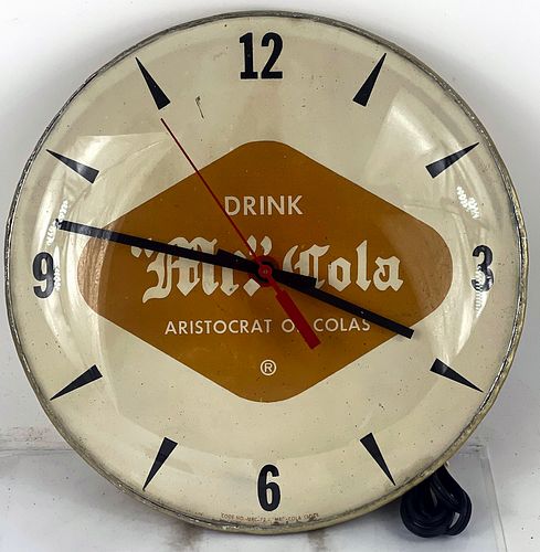 1954 Mr. Cola 10 inch Clock