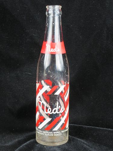 1948 Ned's Soda Coca Cola Rockwood Tennessee 10oz ACL Bottle 