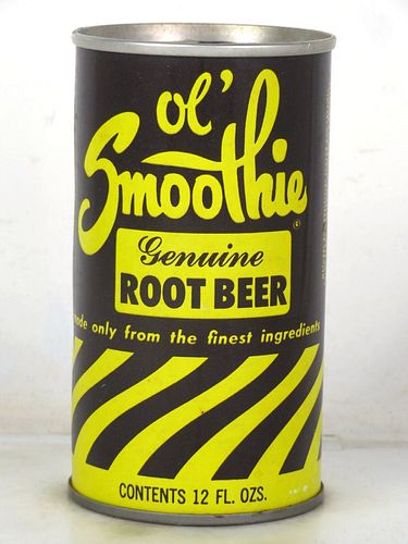 1976 Ol' Smoothie Root Beer 12oz Ring Top Can 