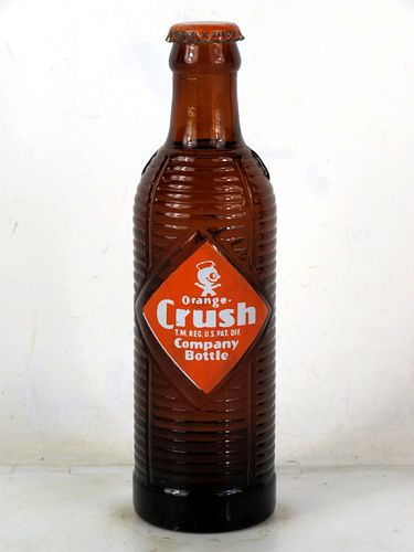 1938 Orange Crush (Full) 7oz ACL Bottle 