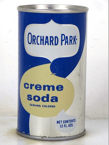 1971 Orchard Park Creme Soda Buffalo New York 12oz Ring Top Can 