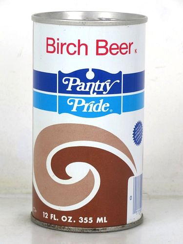 1974 Pantry Pride Birch Beer 12oz Ring Top Can Philadelphia 
