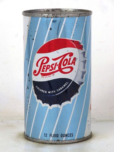 1967 Pepsi Cola 12oz Can St. Paul Minnesota 12oz Flat Top Can 