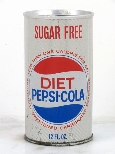 1965 Pepsi Diet Cola U-Tab Baltimore Maryland 12oz Ring Top Can 