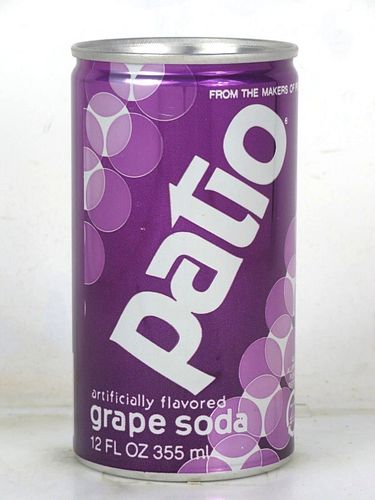 1977 Pepsi Patio Grape Soda Orlando Florida 12oz Eco-Tab Can 