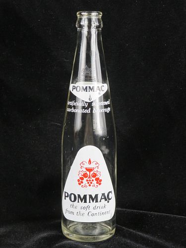 1960 Pommac Soda Dallas Texas 10oz ACL Bottle 