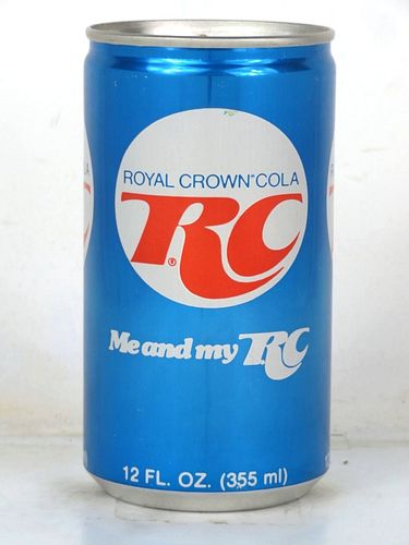 1977 RC Royal Crown Cola Charlotte North Carolina 12oz Eco-Tab Can 
