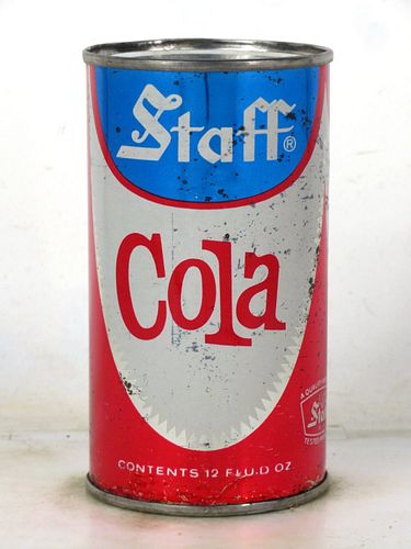 1957 Staff Cola Great Neck New York 12oz Flat Top Can 