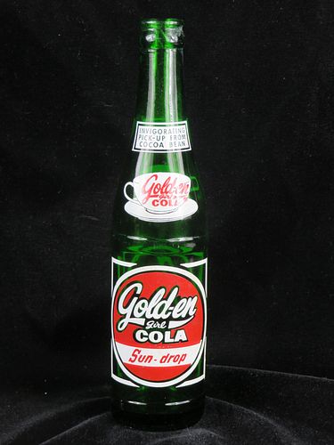 1941 Sun Drop Golden Girl Cola Knoxville Tennessee 12oz ACL Bottle 