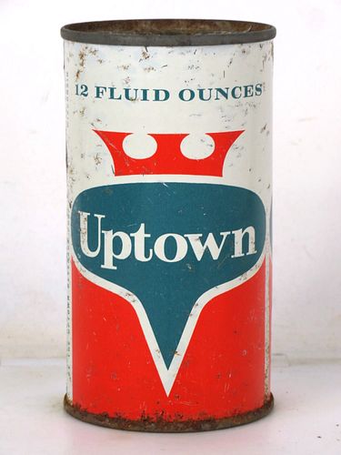 1959 Uptown Lemon Lime Soda Milwaukee Wisconsin 12oz Flat Top Can 