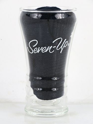 1955 7up "Seven Up" 4Â¾ Inch Tall ACL Drinking Glass 