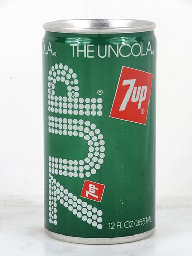 1976 7up Uncola St. Louis Missouri 12oz Ring Top Can 