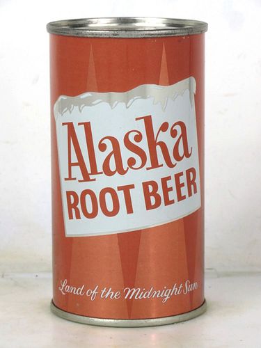 1962 Alaska Root Beer Fairbanks 12oz Flat Top Can 