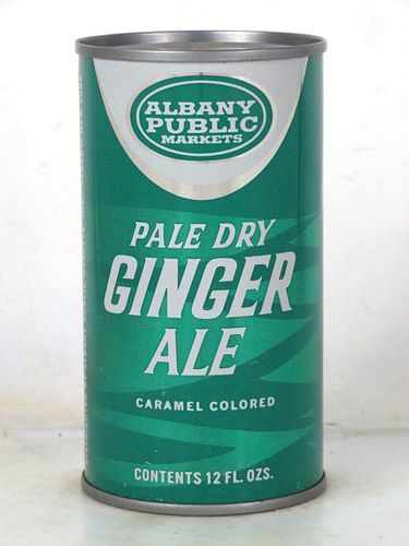 1961 Albany Public Ginger Ale New York 12oz Flat Top Can 