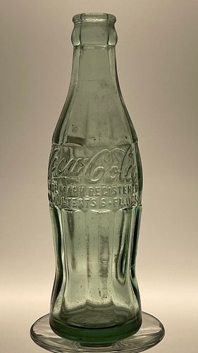1949 Coca Cola Hobbleskirt Jellico Tennessee 6oz Embossed Bottle 