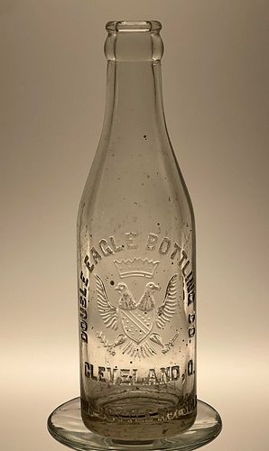 1905 Double Eagle Bottling Co. Cleveland Ohio 6Â½oz Embossed Bottle 