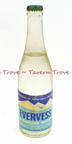 1920 Evervess Soda (Pepsi) FULL Portland Oregon 7oz Bottle 