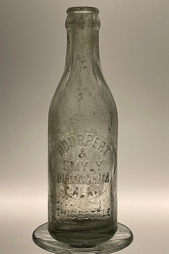 1910 Houppert & Smyly Birmingham Alabama 6oz Embossed Bottle 