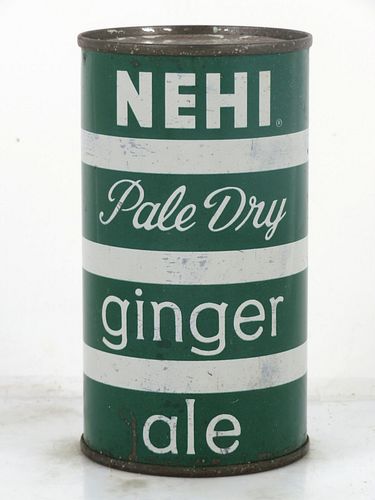 1960 Nehi Ginger Ale Norfolk Virginia 12oz Flat Top Can 