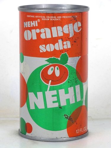 1970 Nehi Orange Soda Juice Top 12oz Can RC Columbus Georgia 