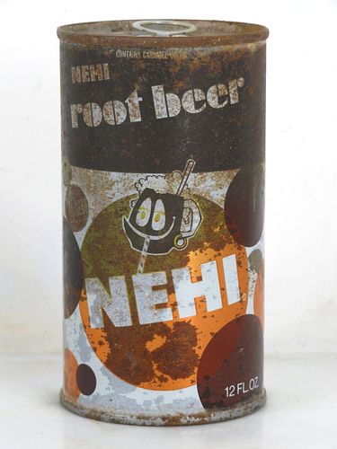 1972 Nehi Root Beer 12oz Tab Top Can Columbus Georgia 