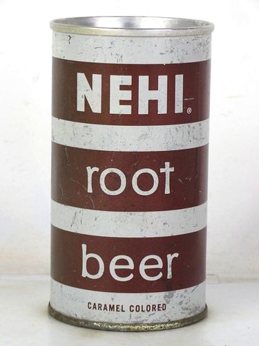 1966 Nehi Root Beer Columbus Georgia 12oz Ring Top Can 
