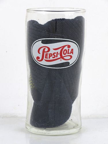 1955 Pepsi-Cola 5 Inch Tall ACL Drinking Glass 