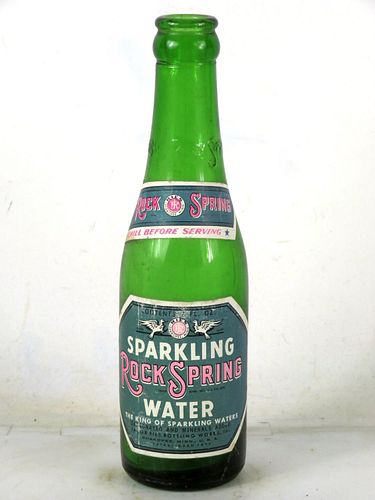1938 Rock Springs Ginger Ale Shakopee Minnesota 7oz Bottle 