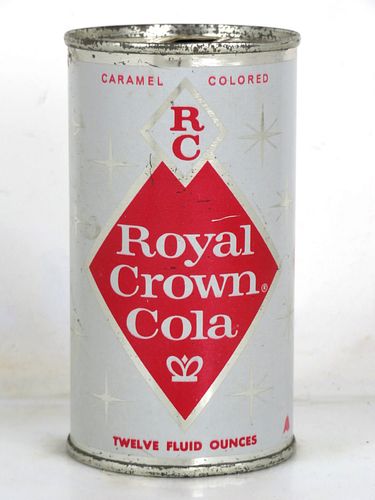 1960 Royal Crown RC Cola Columbus Georgia 12oz Juice Top Can 
