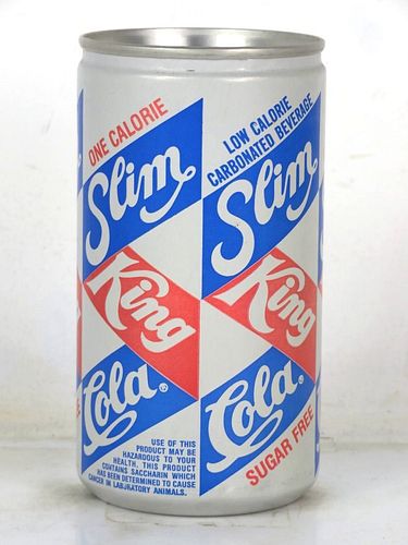 1979 Slim King Cola "One Calorie" 12oz Can Baltimore Maryland 12oz Eco-Tab Can 