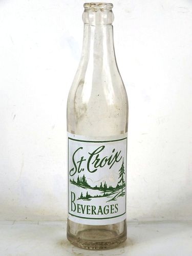 1950 St. Croix Beverages Stillwater Minnesota 7oz ACL Bottle 
