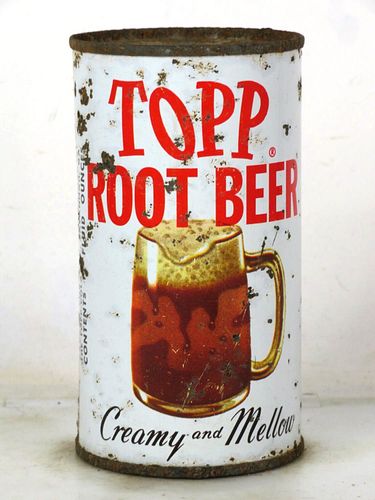 1963 Topp Root Beer Savannah Georgia 12oz Flat Top Can 