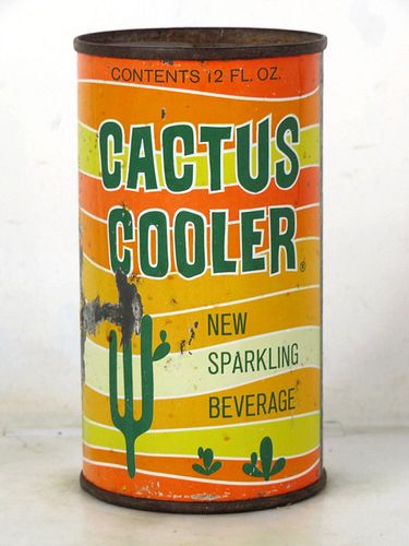 1962 Adanac Cactus Cooler Canada Dry 12oz Flat Top Can 