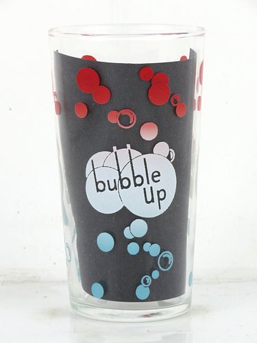 1950 Bubble Up (Blue/Red) 4¾ Inch Tall ACL Drinking Glass 