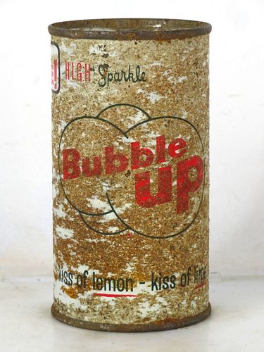 1957 Bubble-Up "Perfectly King Size" Los Angeles California 12oz Flat Top Can 