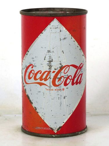 1960 Coca-Cola Los Angeles California 12oz Flat Top Can 