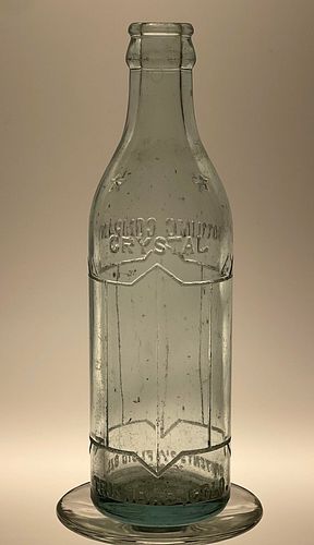 1930 Crystal Bottling Co. Trinidad Colorado 6oz Embossed Bottle 