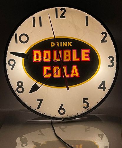 1950 Double Cola PAM/Telechron Clock