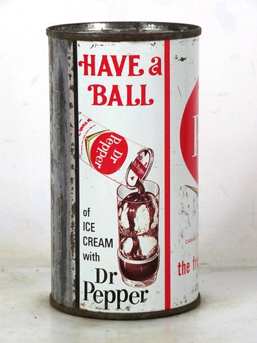 1962 Dr. Pepper "Have A Ball" Oakland California 12oz Flat Top Can 