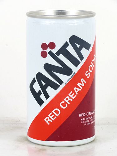 1969 Fanta Red Cream Soda (aluminum) Atlanta Georgia 12oz Ring Top Can 